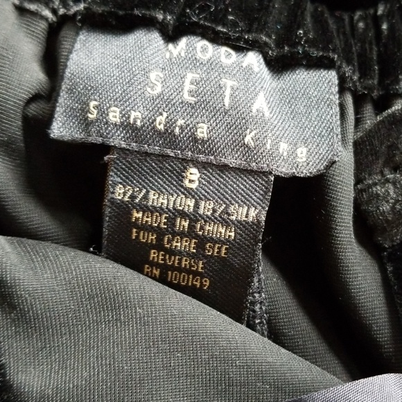 💐Pleated Plush Velvet Pants - Picture 7 of 7